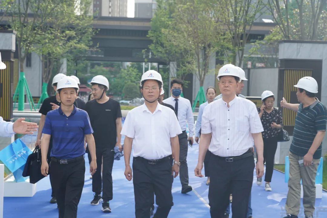市委統戰部副部長陳有隨調研興安府項目建設